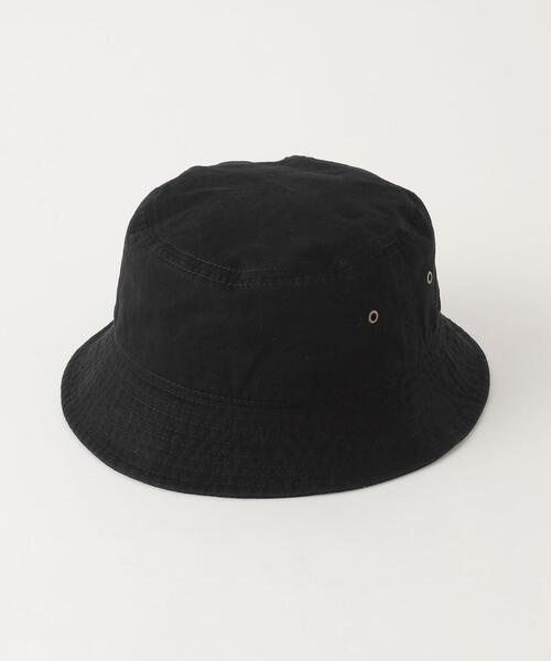 GUNG HO（ガンホー）の「別注 [ ガンホー ] SC GUNG HO GLR ツイル バケット ハット（ハット・メンズ・ブラック/ベージュ・FREE）」の4枚目の写真