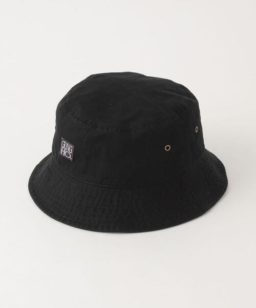 GUNG HO（ガンホー）の「別注 [ ガンホー ] SC GUNG HO GLR ツイル バケット ハット（ハット・メンズ・ブラック/ベージュ・FREE）」の10枚目の写真
