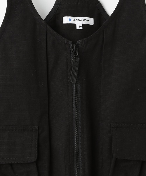 GLOBAL WORK（グローバルワーク）の「【ジュニア】アウトドアベスト/940112（ベスト・キッズ・ブラック・150cm/160cm）」の6枚目の写真