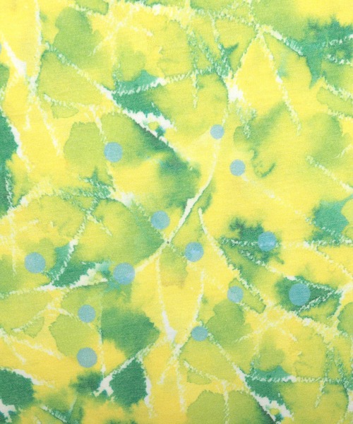 Design Tshirts Store graniph（デザイン　ティーシャツ　ストア　グラニフ）の「コモレビ | 総柄タンクトップ(ライトグリーン)（タンクトップ・レディース・ライトグリーン・FREE）」の7枚目の写真