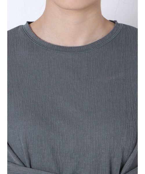 LAGUNAMOON(ラグナムーン)の「ウエストサッシュトップス(Tシャツ/カットソー・レディース・ベージュ/アイボリー/ブルー・FREE)」の19枚目の写真