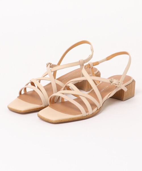 Mode et Jacomo（モードエジャコモ）の「スキニーストリングサンダル（サンダル・レディース・ライトベージュ/ブラック/ピンク系その他4・23.5cm/23cm/24.5cm/22.5cm/24cm）」の8枚目の写真