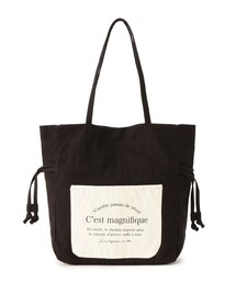 pink adobe | ◆キャンバスロゴポケット巾着トートバッグ(トートバッグ)