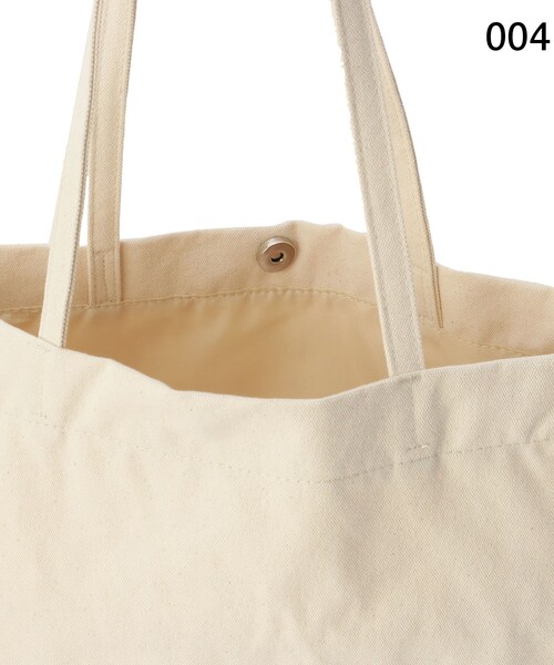 pink adobe（ピンクアドベ）の「◆キャンバスロゴポケット巾着トートバッグ（トートバッグ・レディース・ブラック/グレー/ブルー/アイボリー/ライトベージュ・00）」の15枚目の写真