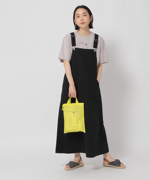 studio CLIP(スタディオクリップ)の「BAG付きイラストアソートTシャツ(Tシャツ/カットソー・レディース・ライトグレー/ライトブルー/ブラウン/オフホワイト/ブルー/グリーン・FREE)」の7枚目の写真