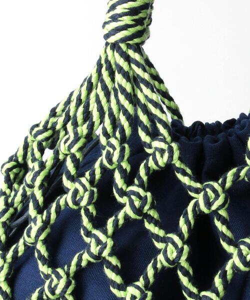 K-BAS（ケーバス）の「＜K-BAS＞マクラメバッグ（ショルダーバッグ・レディース・ピンク/ケリー・FREE）」の11枚目の写真