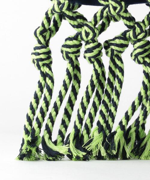 K-BAS（ケーバス）の「＜K-BAS＞マクラメバッグ（ショルダーバッグ・レディース・ピンク/ケリー・FREE）」の13枚目の写真