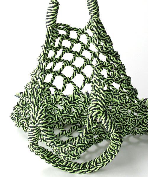 K-BAS（ケーバス）の「＜K-BAS＞マクラメバッグ（ショルダーバッグ・レディース・ピンク/ケリー・FREE）」の16枚目の写真