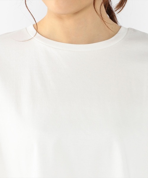A/C DESIGN BY ALPHA CUBIC(エーシーデザインバイアルファキュービック)の「バックドッキングプルオーバー(Tシャツ/カットソー・レディース・ブルー/オフホワイト/ブラック・M/L)」の5枚目の写真