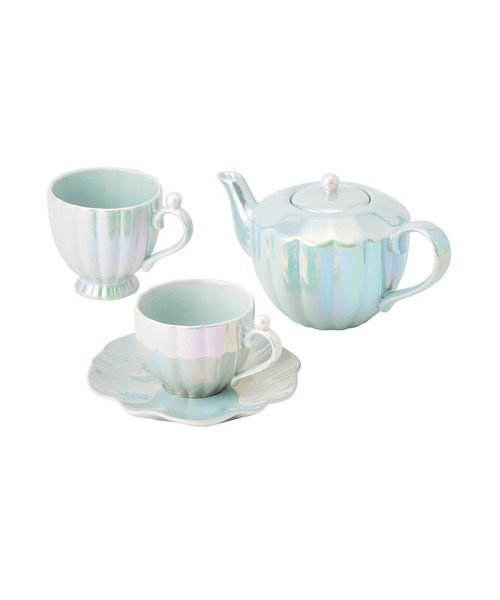 Francfranc（フランフラン）の「オパールシェル ティーポット ミント