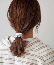 Port | フェザー×リーフ ポニーフック/ヘアカフ/ヘアピアス(その他ヘアアクセサリー)