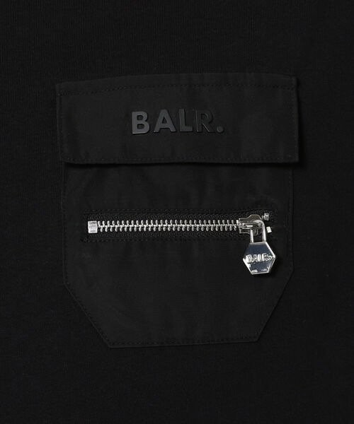 BALR.（ボーラー）の「BALR./ボーラー)/CARGO DROPED SHOULDER T /カーゴドロップショルダーTシャツ/正規商品（Tシャツ/カットソー・メンズ・ホワイト/ブラック・MEDIUM/LARGE/SMALL）」の19枚目の写真