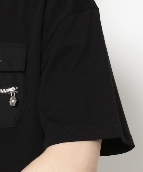 BALR.（ボーラー）の「BALR./ボーラー)/CARGO DROPED SHOULDER T /カーゴドロップショルダーTシャツ/正規商品（Tシャツ/カットソー・メンズ・ホワイト/ブラック・MEDIUM/LARGE/SMALL）」の11枚目の写真