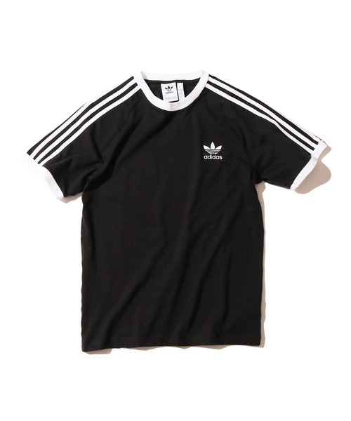 adidas Originals（アディダスオリジナルス）の「adidas Originals/アディダス オリジナルス 3STRIPES S/S TEE Tシャツ/半袖Tシャツ（Tシャツ/カットソー・メンズ・ホワイト/ブラック・S/M/L/XL/XO）」の10枚目の写真