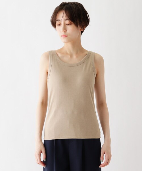 DRESKIP（ドレスキップ）の「◆2WAYタンクトップ（タンクトップ・レディース・サンドベージュ/グレー系その他/グリーン系/アイボリー系2・02/03/04）」の10枚目の写真
