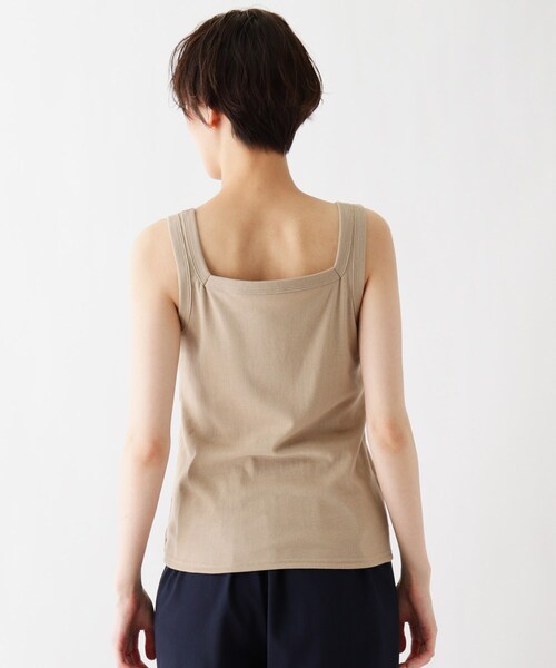 DRESKIP（ドレスキップ）の「◆2WAYタンクトップ（タンクトップ・レディース・サンドベージュ/グレー系その他/グリーン系/アイボリー系2・02/03/04）」の5枚目の写真