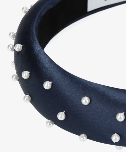 kaorinomori（カオリノモリ）の「【ｶｵﾘﾉﾓﾘ】ﾌﾙｰｶﾁｭｰｼｬ（カチューシャ・レディース・ネイビー/グリーン・FREE）」の12枚目の写真