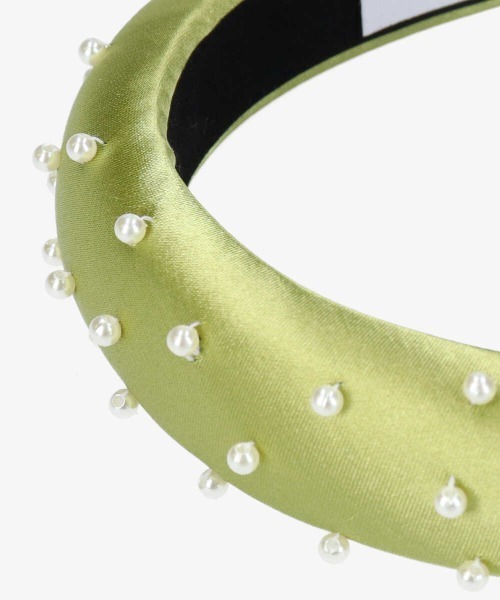 kaorinomori（カオリノモリ）の「【ｶｵﾘﾉﾓﾘ】ﾌﾙｰｶﾁｭｰｼｬ（カチューシャ・レディース・ネイビー/グリーン・FREE）」の7枚目の写真