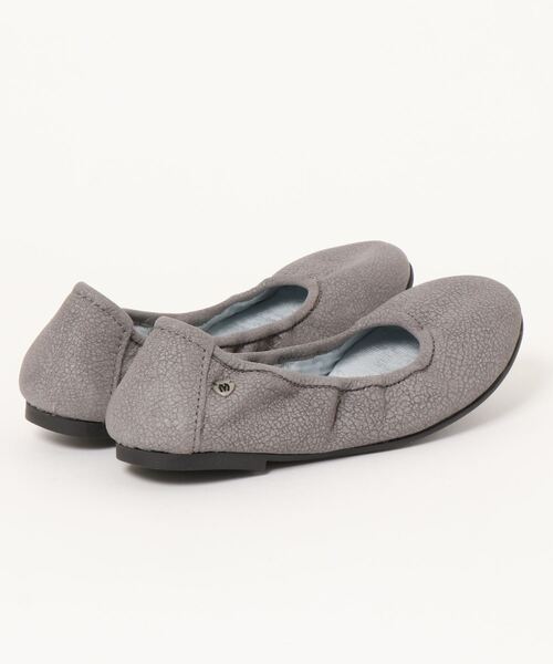 Minnetonka（ミネトンカ）の「【MINNETONKA/ミネトンカ】バレエシューズ ANNA（パンプス・レディース・チャコールグレー/チョコ/ライトピンク・6/5/8/7.5/6.5/5.5/7）」の4枚目の写真