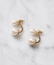 ANAYI | 【雑誌掲載】ダブルパールピアス(ピアス(両耳用))