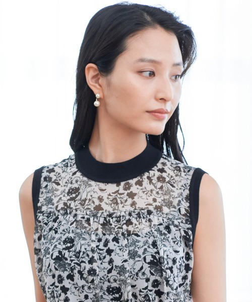 ANAYI（アナイ）の「【雑誌掲載】ダブルパールピアス（ピアス（両耳用）・レディース・オフホワイト・FREE）」の3枚目の写真