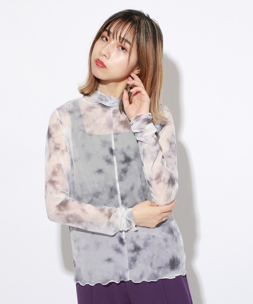 PBLIM(ページボーイリム)の「【PAGEBOYLIM】シアータートルインナー(Tシャツ/カットソー・レディース・ブラック/グレー系その他/ベージュ系その他・MEDIUM)」の15枚目の写真