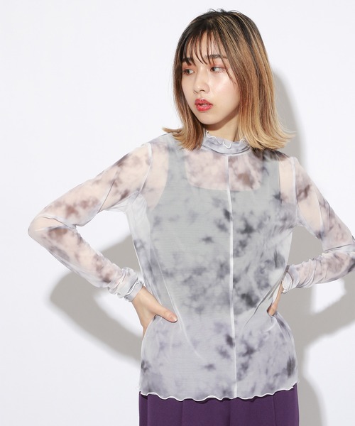 PBLIM(ページボーイリム)の「【PAGEBOYLIM】シアータートルインナー(Tシャツ/カットソー・レディース・ブラック/グレー系その他/ベージュ系その他・MEDIUM)」の16枚目の写真