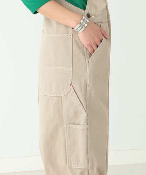 BEAMS BOY（ビームスボーイ）の「BIGMAC × BEAMS BOY / 別注 オーバーダイ オーバーオール（サロペット/オーバーオール・レディース・ベージュ/ラベンダー・ONE SIZE）」の10枚目の写真