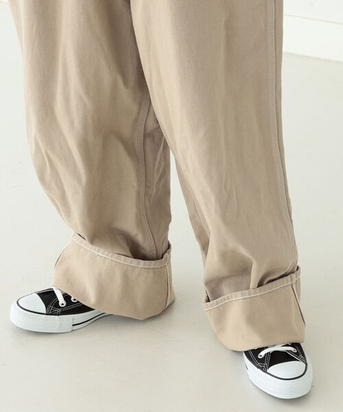 BEAMS BOY（ビームスボーイ）の「BIGMAC × BEAMS BOY / 別注 オーバーダイ オーバーオール（サロペット/オーバーオール・レディース・ベージュ/ラベンダー・ONE SIZE）」の11枚目の写真