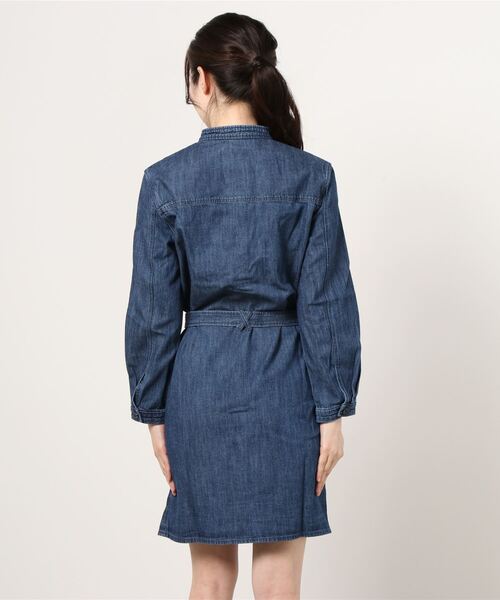 styles（スタイルス）の「A.P.C ROBE CORINE 23203111421（ワンピース・レディース・ブルー・SMALL）」の2枚目の写真