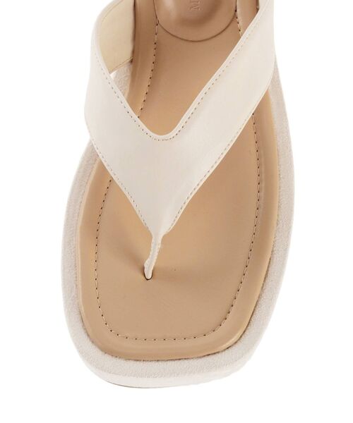 MERCURYDUO（マーキュリーデュオ）の「ブロッキングプラットフォームサンダル（その他シューズ・レディース・ベージュ/アイボリー・38/36）」の7枚目の写真