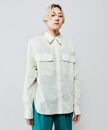 CONVERSE TOKYO | コットンシアーサファリシャツ(シャツ/ブラウス)