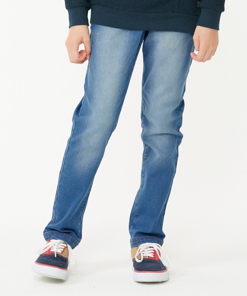 KRIFF MAYER Kid's Collection（クリフメイヤーキッズコレクション）の「あたたかデニム（デニムパンツ・キッズ・ライトブルー/ダークブルー・130/140/150/160/170/120）」の9枚目の写真
