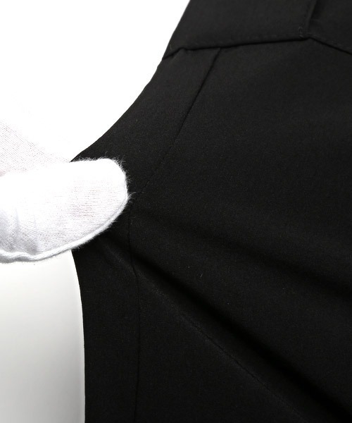 LUXSTYLE（ラグスタイル）の「ナイロンストレッチワイドアンクルカーゴパンツ（カーゴパンツ・メンズ・オリーブ/ブラック・M/XL/L）」の9枚目の写真