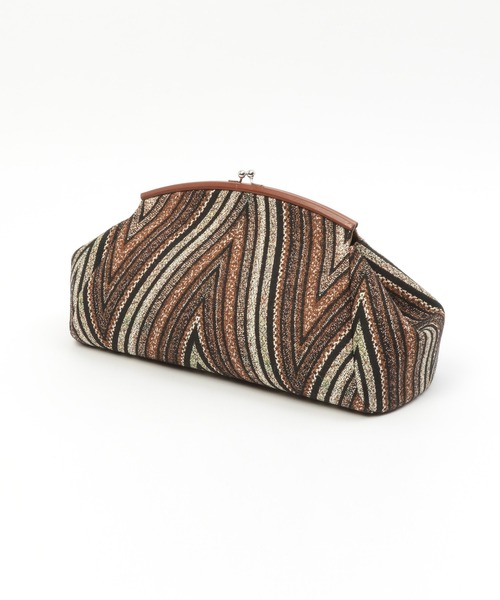 A VACATION（アヴァケーション）の「A VACATION / ピロージオBAG（クラッチバッグ・レディース・ブラウン・フリー）」の8枚目の写真