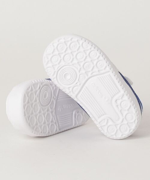 adidas（アディダス）の「フォーラム ロー [Forum Low]  / アディダスオリジナルス adidas Originals（スニーカー・キッズ・ホワイト×ブルー/ホワイト・12cm/11cm/15.0cm/16.0cm/14.0cm/13.0cm）」の4枚目の写真