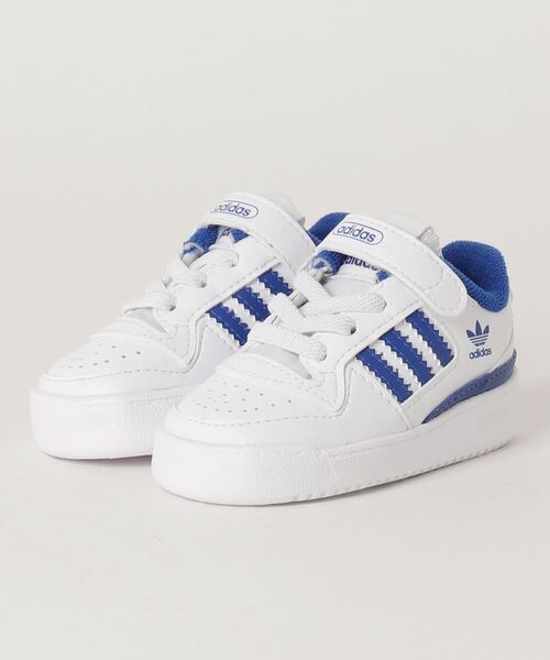 adidas（アディダス）の「フォーラム ロー [Forum Low]  / アディダスオリジナルス adidas Originals（スニーカー・キッズ・ホワイト×ブルー/ホワイト・12cm/11cm/15.0cm/16.0cm/14.0cm/13.0cm）」の8枚目の写真