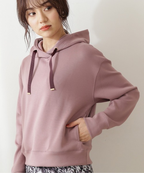 PROPORTION BODY DRESSING（プロポーションボディドレッシング）の「コンパクトポンチパーカー / 1211260900（Tシャツ/カットソー・レディース・パープル系その他4/グレー/ライトピンク・FREE）」の3枚目の写真