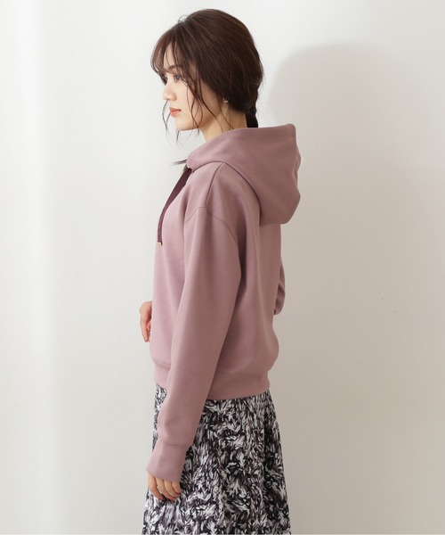 PROPORTION BODY DRESSING（プロポーションボディドレッシング）の「コンパクトポンチパーカー / 1211260900（Tシャツ/カットソー・レディース・パープル系その他4/グレー/ライトピンク・FREE）」の7枚目の写真