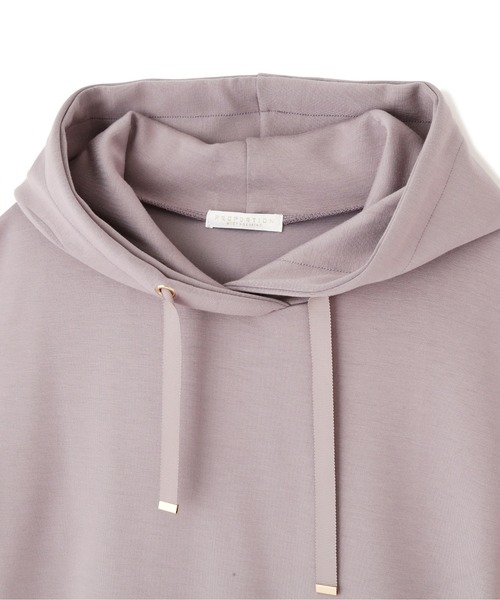 PROPORTION BODY DRESSING（プロポーションボディドレッシング）の「コンパクトポンチパーカー / 1211260900（Tシャツ/カットソー・レディース・パープル系その他4/グレー/ライトピンク・FREE）」の12枚目の写真