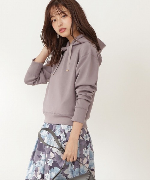 PROPORTION BODY DRESSING（プロポーションボディドレッシング）の「コンパクトポンチパーカー / 1211260900（Tシャツ/カットソー・レディース・パープル系その他4/グレー/ライトピンク・FREE）」の19枚目の写真