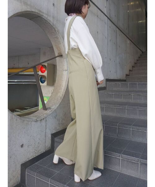 MERCURYDUO（マーキュリーデュオ）の「スカーフ付ハイネックニット（ニット/セーター・レディース・アイボリー/ブラック/グリーン/ピンク・FREE）」の11枚目の写真