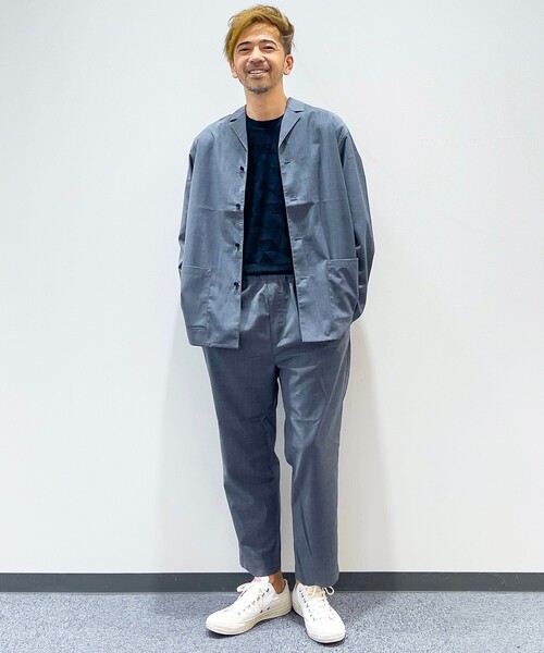 THE SHOP TK （ザ ショップ ティーケー ）の「◆イージーパンツ（スーツパンツ・メンズ・グレー/ブラック/ネイビー・01/02/03/04/05）」の11枚目の写真