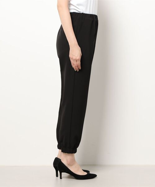 CAPRICIEUX LE'MAGE(カプリシューレマージュ)の「ピンタックジョガーパンツ(その他パンツ・レディース・ブラック/グリーン/ホワイト系その他・38/36)」の4枚目の写真