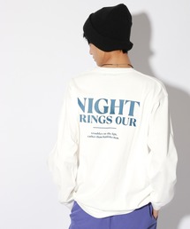 PBLIM | 【PAGEBOYLIM】NIGHTロゴロンT(Tシャツ/カットソー)