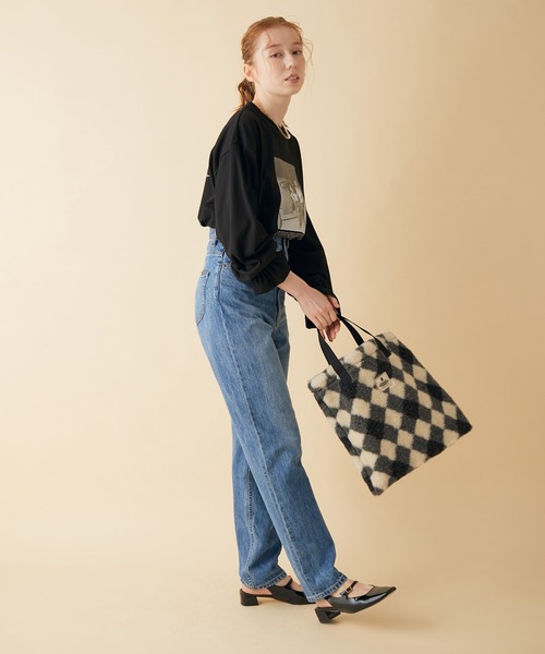 MADEMOISELLE ROPE'（マドモアゼル ロペ）の「【JOSEPH SZABO×VTA】フォトプリントボリュームスリーブスリーブTシャツ（Tシャツ/カットソー・レディース・ホワイト/ブラック/ホワイト系その他・FREE）」の20枚目の写真