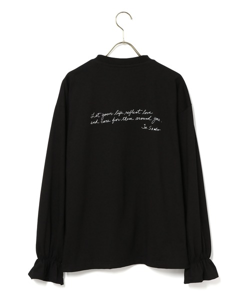 MADEMOISELLE ROPE'（マドモアゼル ロペ）の「【JOSEPH SZABO×VTA】フォトプリントボリュームスリーブスリーブTシャツ（Tシャツ/カットソー・レディース・ホワイト/ブラック/ホワイト系その他・FREE）」の17枚目の写真