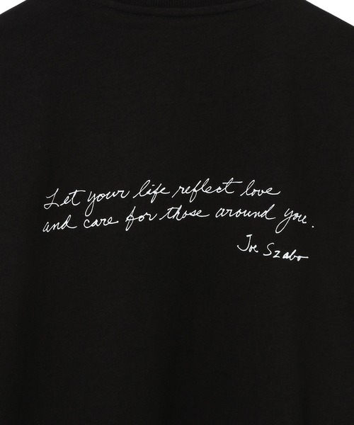 MADEMOISELLE ROPE'（マドモアゼル ロペ）の「【JOSEPH SZABO×VTA】フォトプリントボリュームスリーブスリーブTシャツ（Tシャツ/カットソー・レディース・ホワイト/ブラック/ホワイト系その他・FREE）」の12枚目の写真