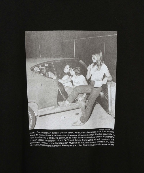 MADEMOISELLE ROPE'（マドモアゼル ロペ）の「【JOSEPH SZABO×VTA】フォトプリントボリュームスリーブスリーブTシャツ（Tシャツ/カットソー・レディース・ホワイト/ブラック/ホワイト系その他・FREE）」の19枚目の写真