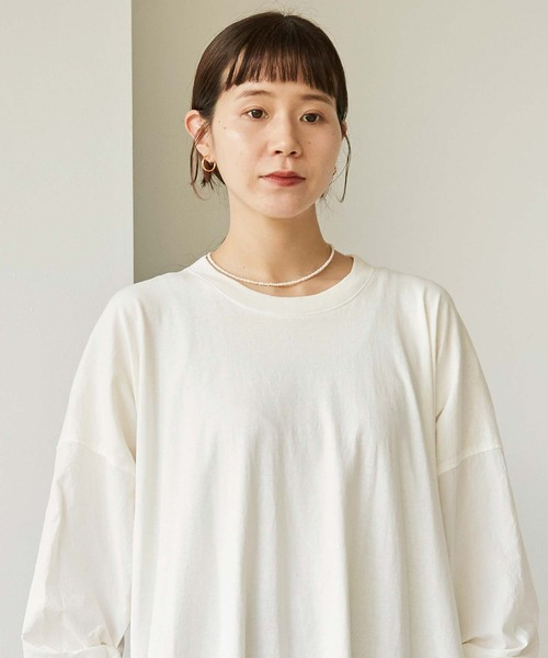 note et silence （ノートエシロンス）の「.淡水パールショートネックレス (40cm)（ネックレス・レディース・ホワイト・FREE）」の9枚目の写真